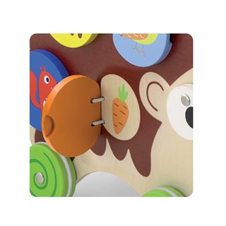 Pull-along activity hedgehog